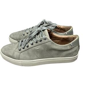Rodd & Gunn Shoe Mens Sz 10 Endeavour Spirit Sneaker Nubuck Leather Gray Eur 43